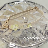 新作　1点限定 バッグ紐　バッグストラップ　ショルダー　お花レザー　エコバッグショルダー　紐