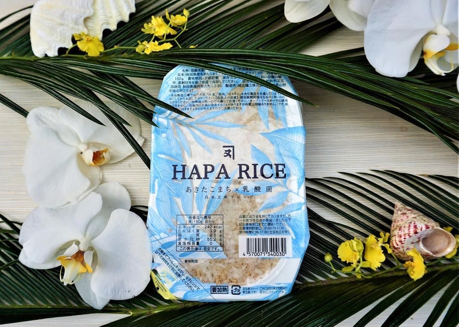 HAPA RICE【秋田県産あきたこまち玄米×白米×乳酸菌】(レトルト米飯) | Yuzawa...