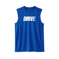 "DRIVE” dry-sleeveless blue for kids