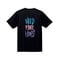 “NEED MORE HOOPS” dry-T s/s black × multi for kids