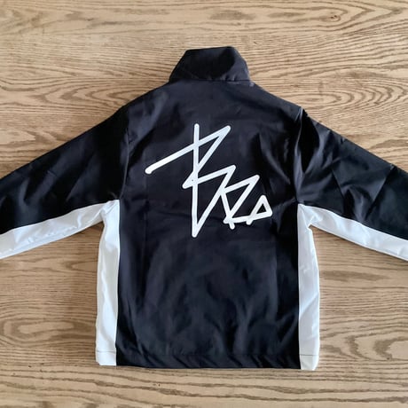 WIND BRAKER  jacket  black  × white