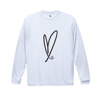 “ON FIRE”  dry-T  L/S  white for kids