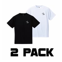 Shadow logo dry-T S/S  2 PACK for kids
