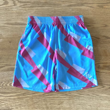 Slim Shorts "FLASH" blue  for kids