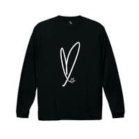 “ON FIRE”  dry-T  L/S  black  for kids