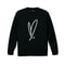“ON FIRE”  dry-T  L/S  black  for kids