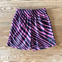 Slim Shorts "ZEBRA" pink  for kids