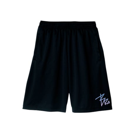 Logo dry-shorts  black × morning glow for kids