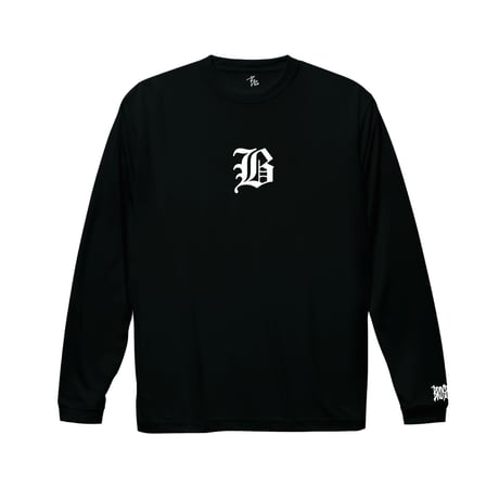 “Old B” dry-T  L/S  black