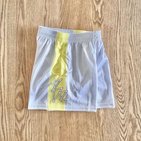 WIDE  SHORTS  silver gray