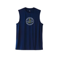 "Basketball” dry-sleeveless navy for kids