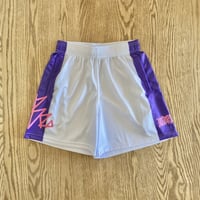 WIDE  SHORTS  white