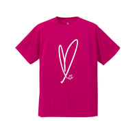 "ON FIRE" dry-T s/s  magenta  for kids