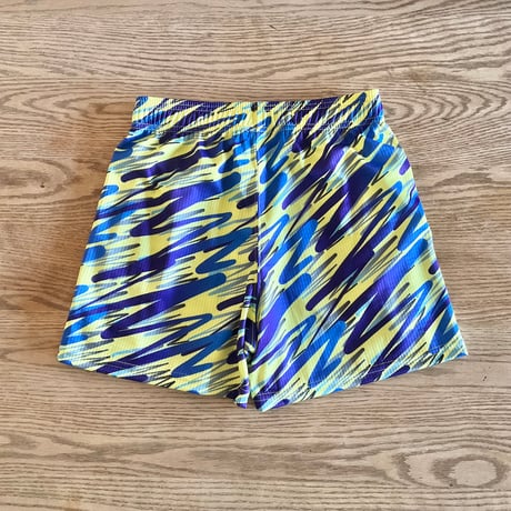 WIDE  SHORTS "RUSH" yellow for kids