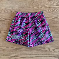 WIDE  SHORTS "RUSH" black for kids