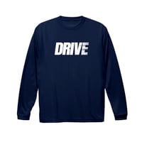 "DRIVE" dry-T  L/S  navy  for kids