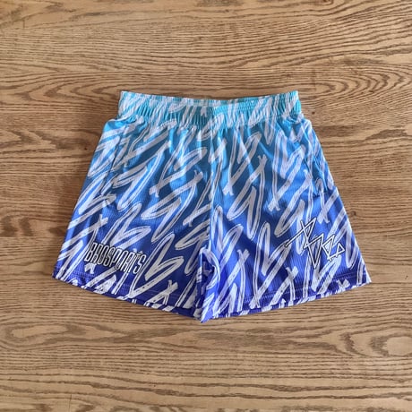 WIDE  SHORTS  "My soul" Blue Hawaii