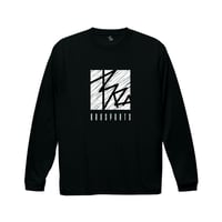 “IN CHAOS”  dry-T  L/S  black  for kids