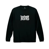 Graffiti logo dry-T  L/S  black