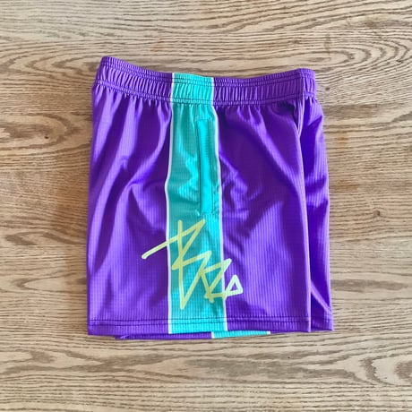 WIDE  SHORTS  violet
