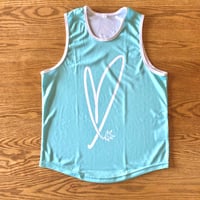 “ON FIRE” Tank top green for kids
