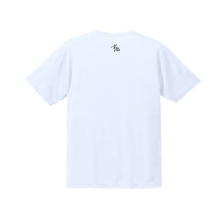 "PLAY HARD"  dry-T s/s white for kids