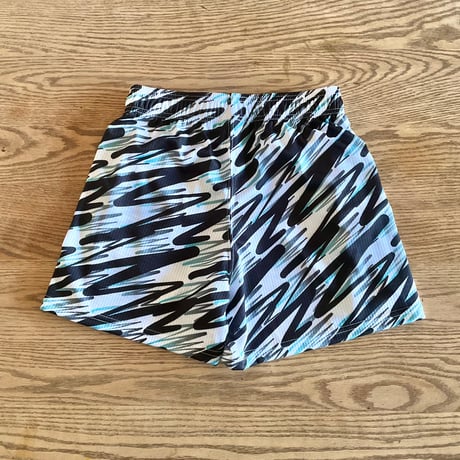 WIDE  SHORTS  "RUSH" white