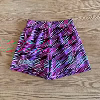 WIDE  SHORTS  "RUSH" black