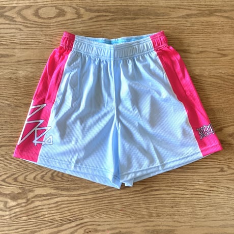 WIDE  SHORTS  light blue