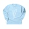 “ON FIRE”  dry-T  L/S light  blue for kids