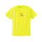 Logo dry-T s/s  neon yellow × art color  for kids