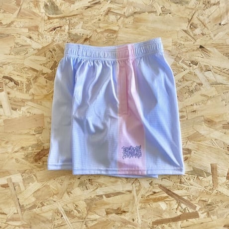 WIDE  SHORTS ice blue for kids