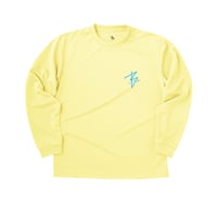 ”NEED MORE HOOPS”  dry-T  L/S  light yellow for kids