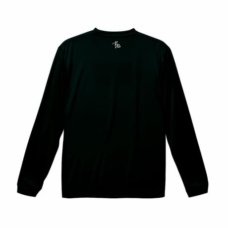 “ON FIRE”  dry-T  L/S  black  for kids
