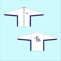 WIND BRAKER  jacket  white × navy