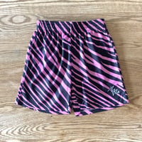 Slim Shorts "ZEBRA" pink