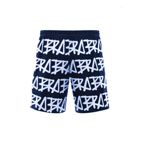 Slim Shorts "BRO" navy for kids