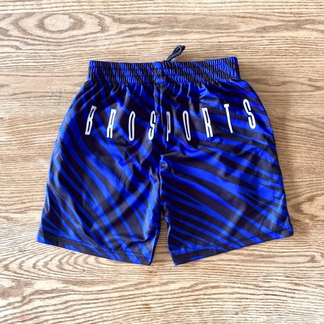 Slim Shorts "ZEBRA" blue for kids