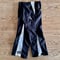 WIND BRAKER pants black × white for kids