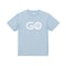 \"GO\" dry-T s/s  ice blue  for kids