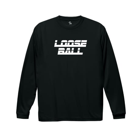 ”LOOSE BALL”  dry-T  L/S  black  for kids