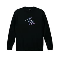 Pastel color dry-T  L/S  black  for kids