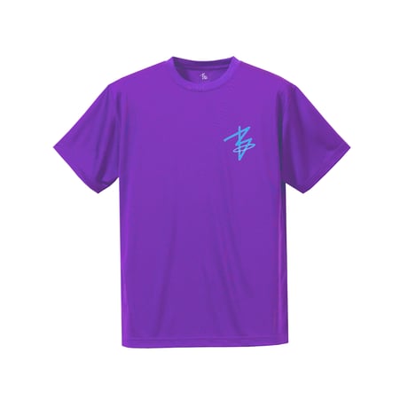 “NEED MORE HOOPS” dry-T s/s purple