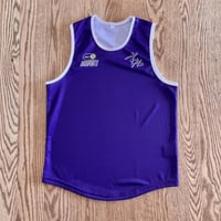 “Nothing beats effort” Tank top deep purple