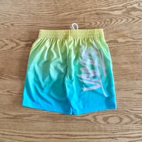 Slim shorts "VAMOS" Citrus for kids