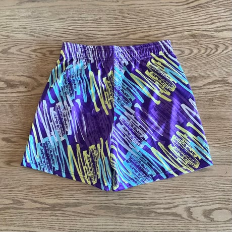WIDE  SHORTS "Paint" purple for kids