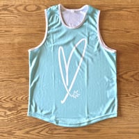 “ON FIRE” Tank top green