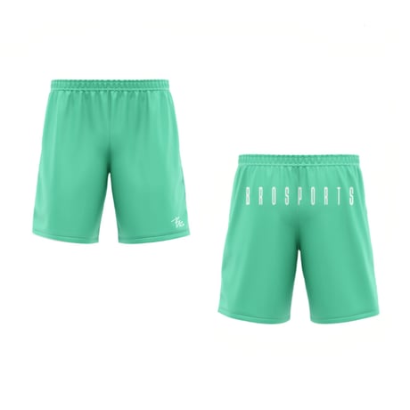 Slim Shorts mint green