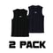 Graffiti logo dry-sleeveless  2 PACK  black & navy