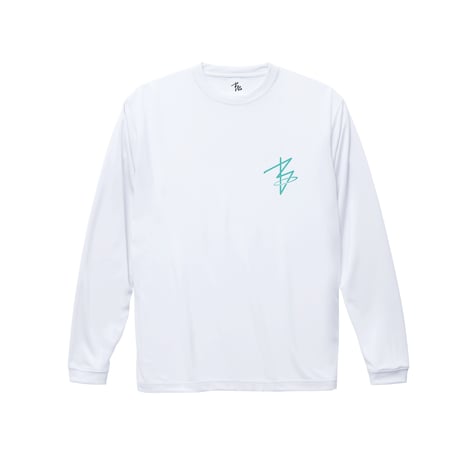 ”NEED MORE HOOPS”  dry-T  L/S  white × multi for kids